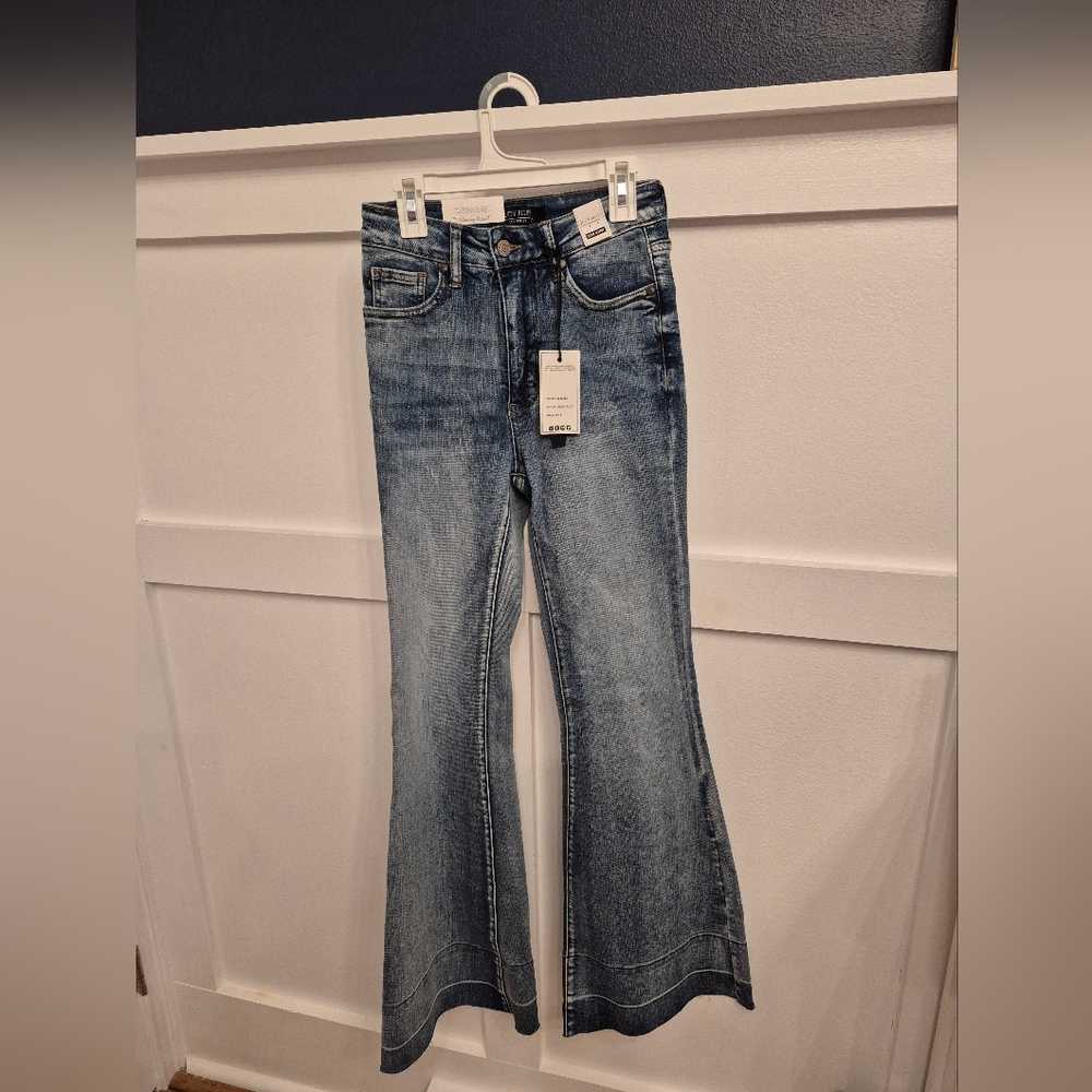 Judy Blue Light Blue Flare Jeans